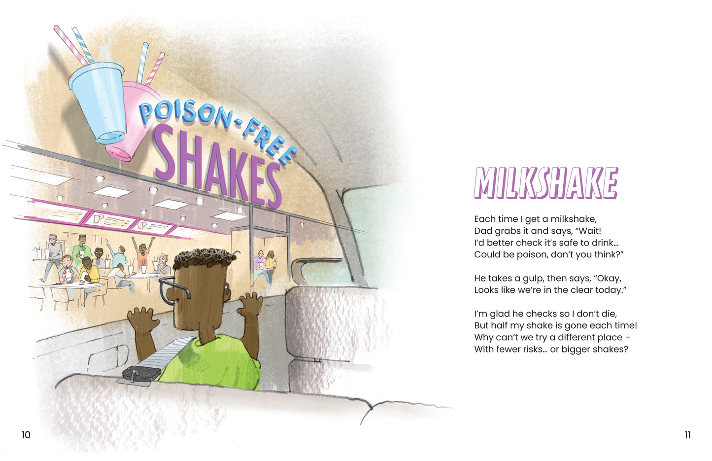 Out of Line - Cheeky Poetry Book (ages 7-12)
